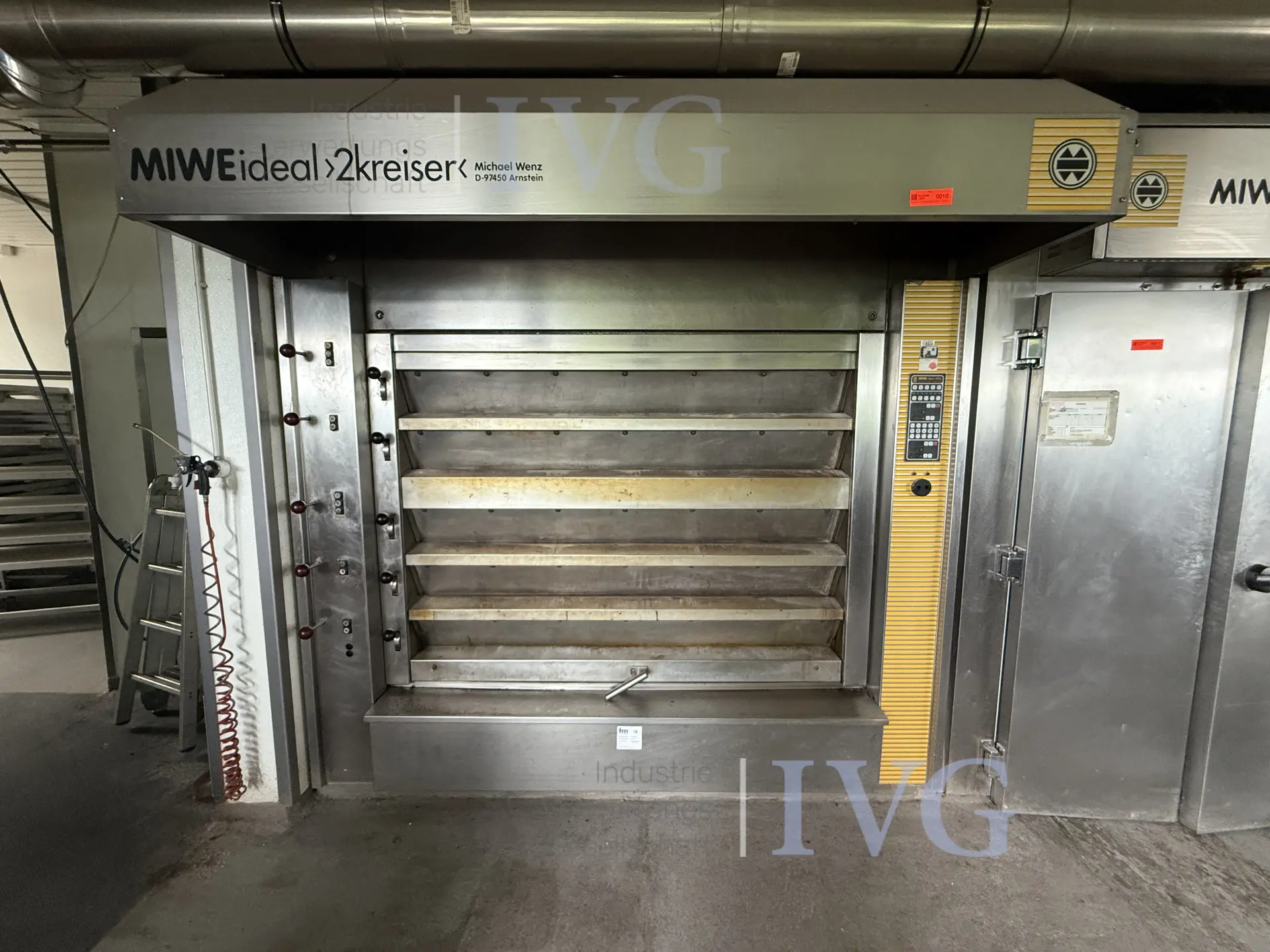 Etagenofen MIWE Ideal DS 1500/5 FO-ZK